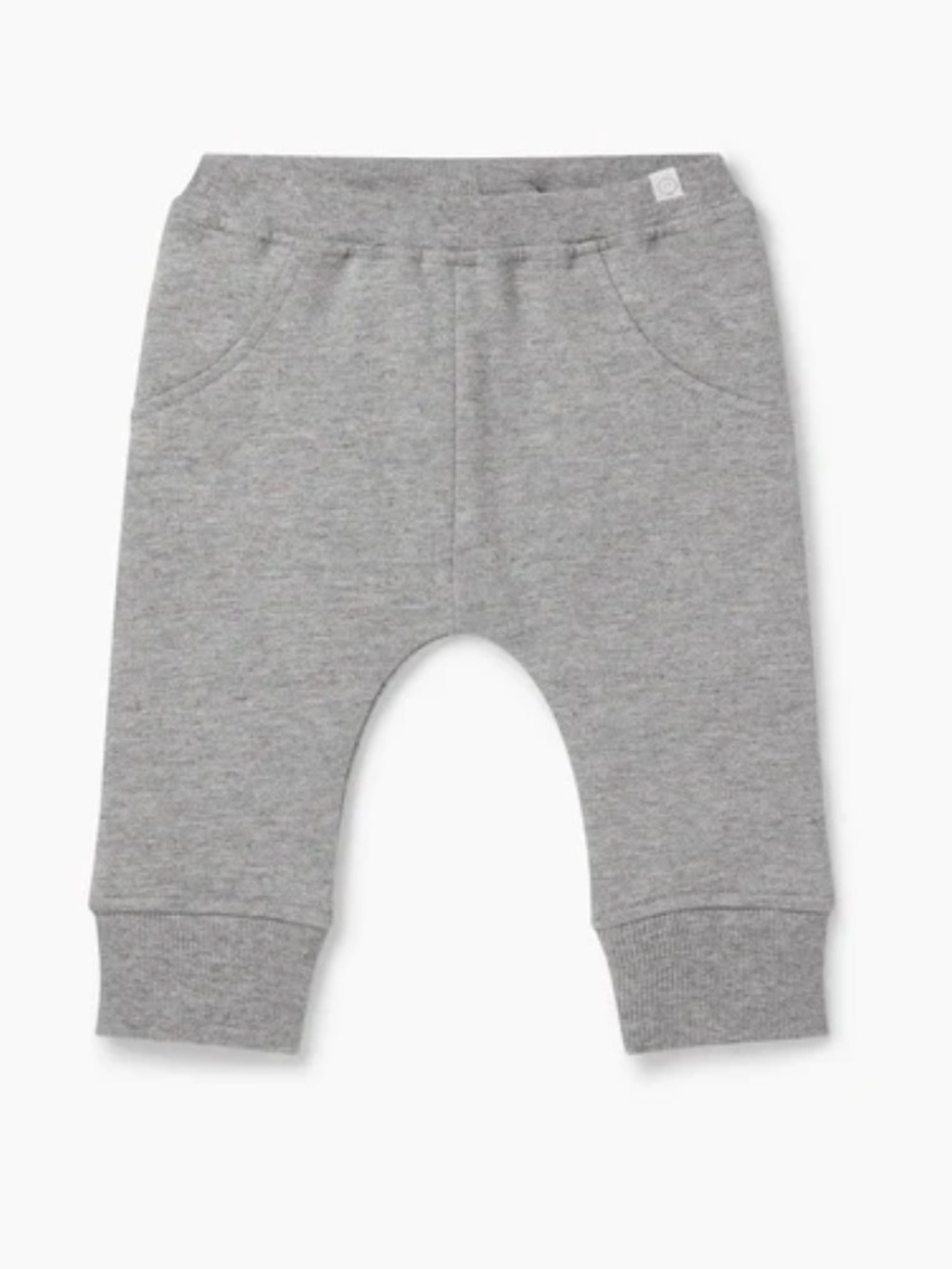 MORI Organic Cotton Baby Joggers - 3-6M